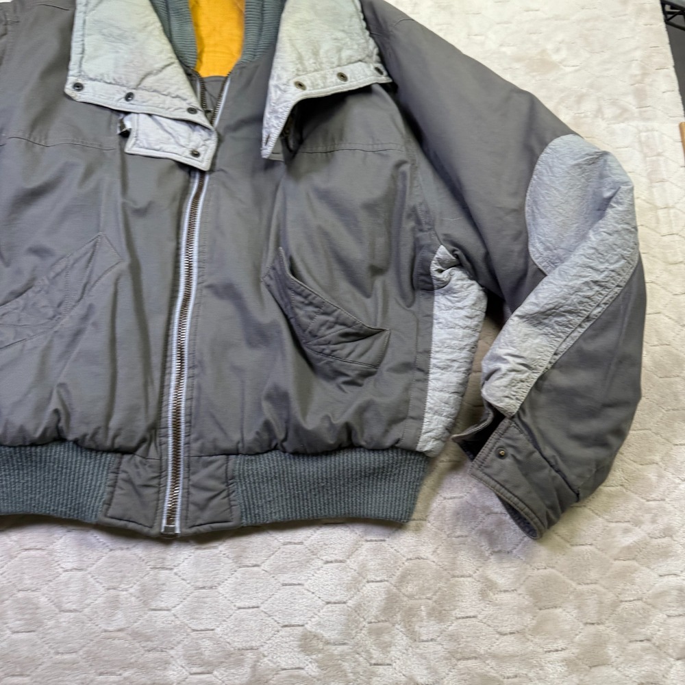 VTG 70s 80s CIAO Sportswear Made In Italy Boxy Fit Bomber Jacket Sz 36 Look - Picture 3 of 11